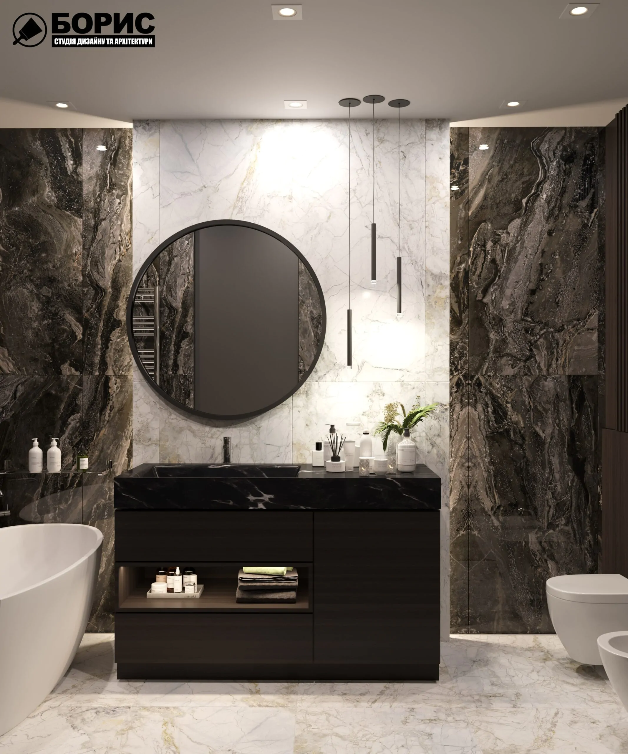 Интерьер дома в Ракитном