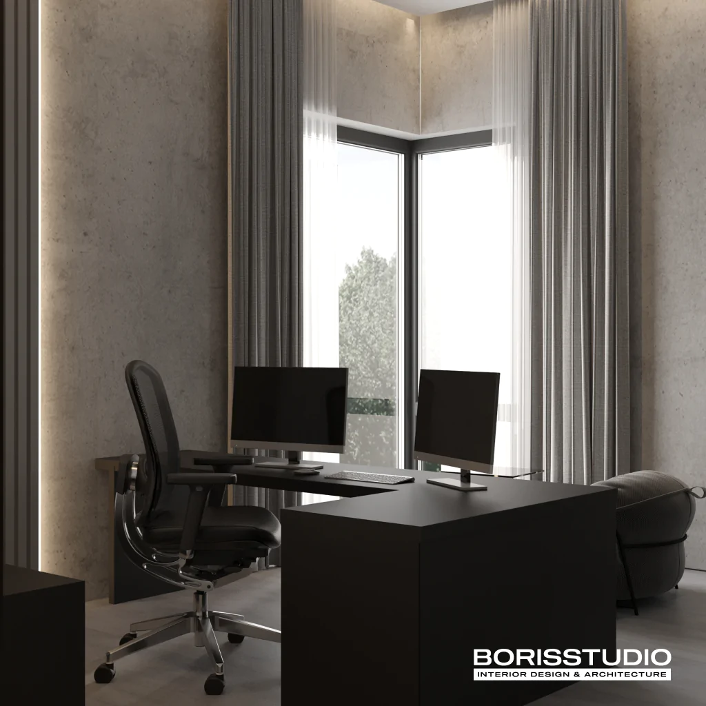 Дизайн интерьера таунхауса в Гостомеле