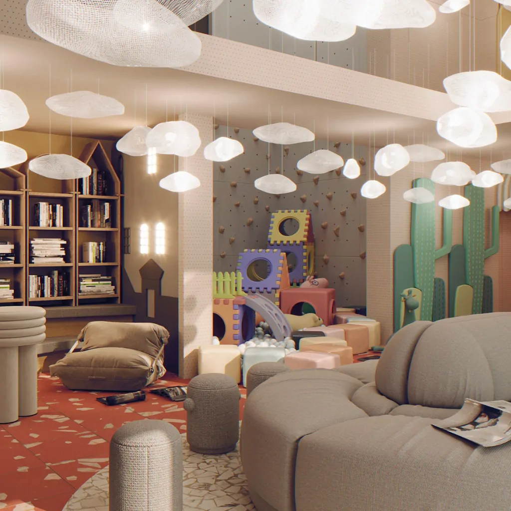 Дизайн игровой комнаты, Фото №3