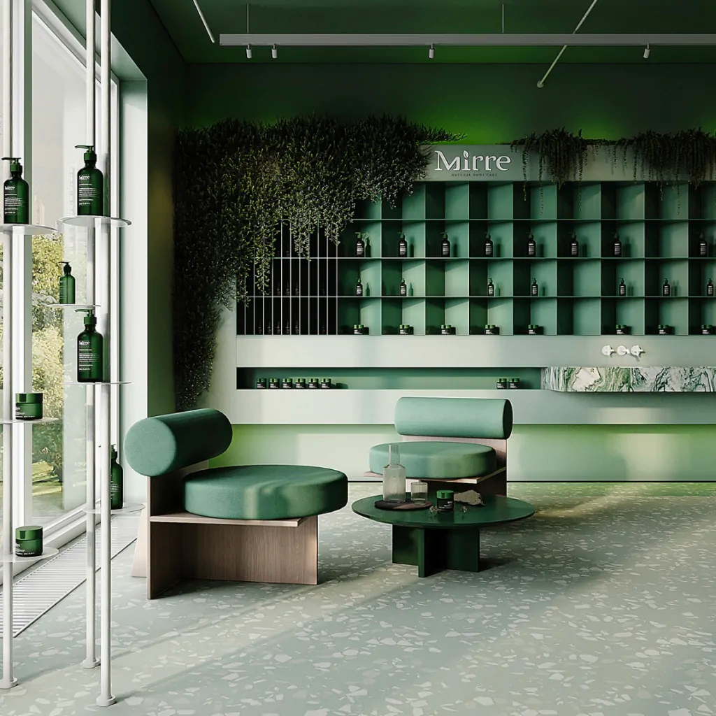 Дизайн інтер’єру парфумерного магазину, Фото №1