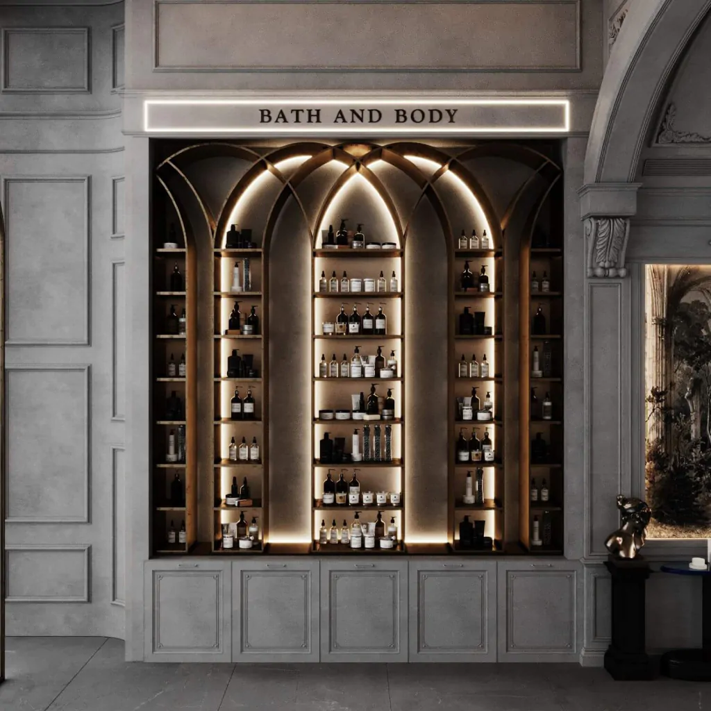 Дизайн інтер’єру магазину косметики та парфумерії Фото №4