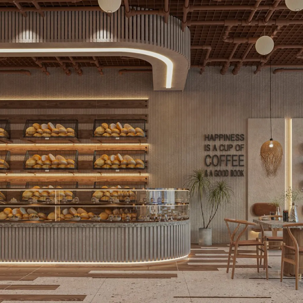 Дизайн інтер’єру пекарні, кондитерської