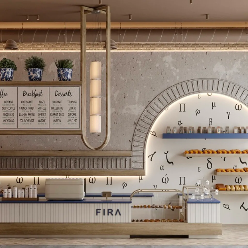 Дизайн інтер’єру пекарні, кондитерської