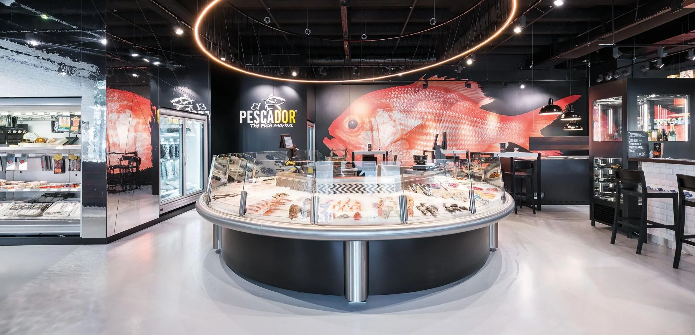 Дизайн інтер’єру рибного магазину – що враховувати при оформленні
