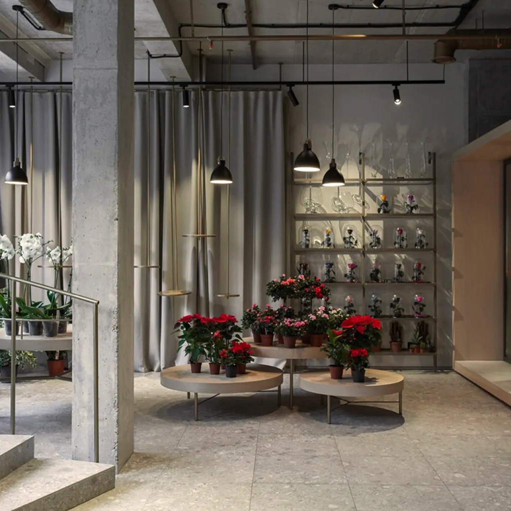 Дизайн інтер’єру квіткового магазину, Фото №1