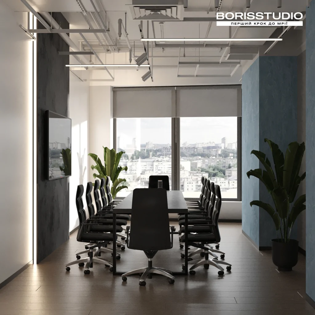 Дизайн інтер'єру конференц-залу в Іспанії