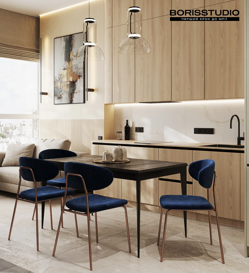 Дизайн-проєкт інтер’єру кухні, фото №2