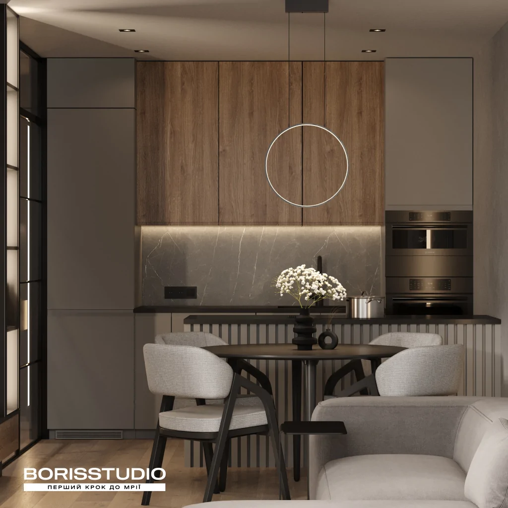 Дизайн-проект интерьера квартиры в стиле лофт