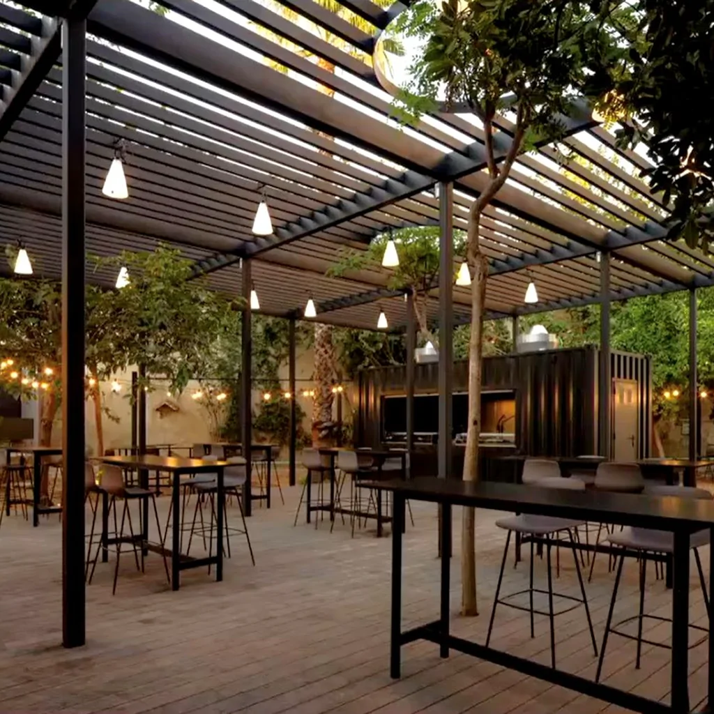 Інтер'єр літнього майданчику