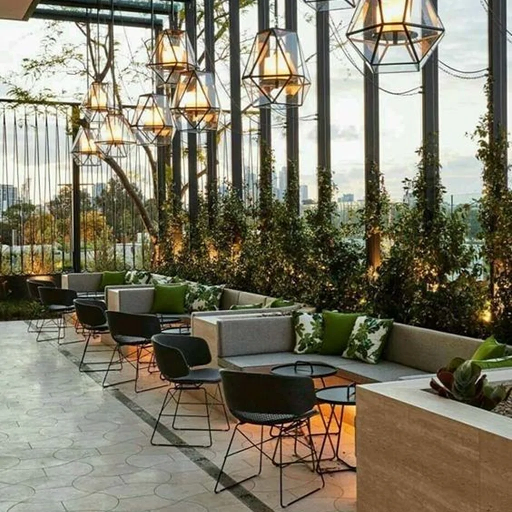 Дизайн-проєкт літнього майданчику для ресторану