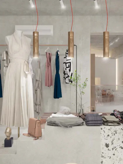 Особливості дизайну магазину одягу