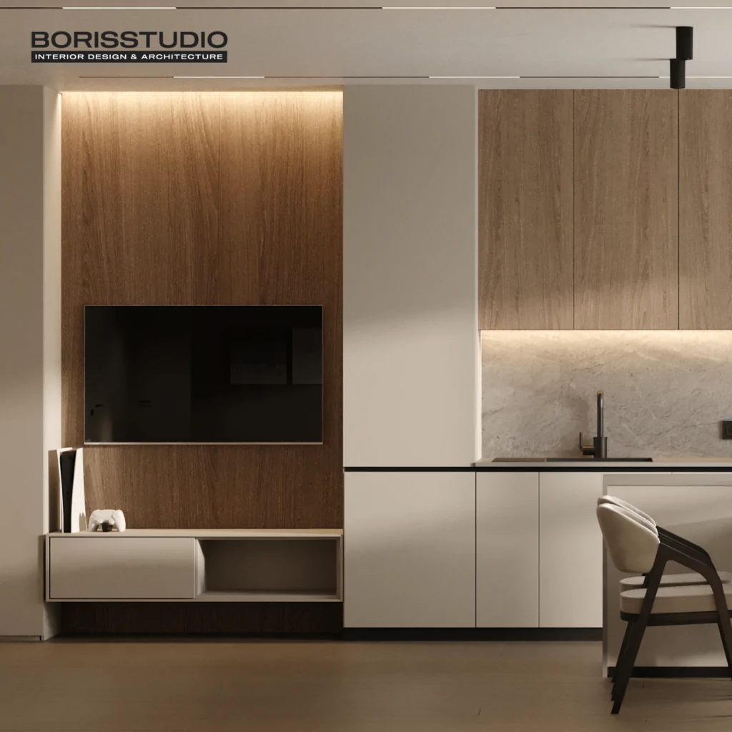 Квартира в дизайне интерьера минимализм