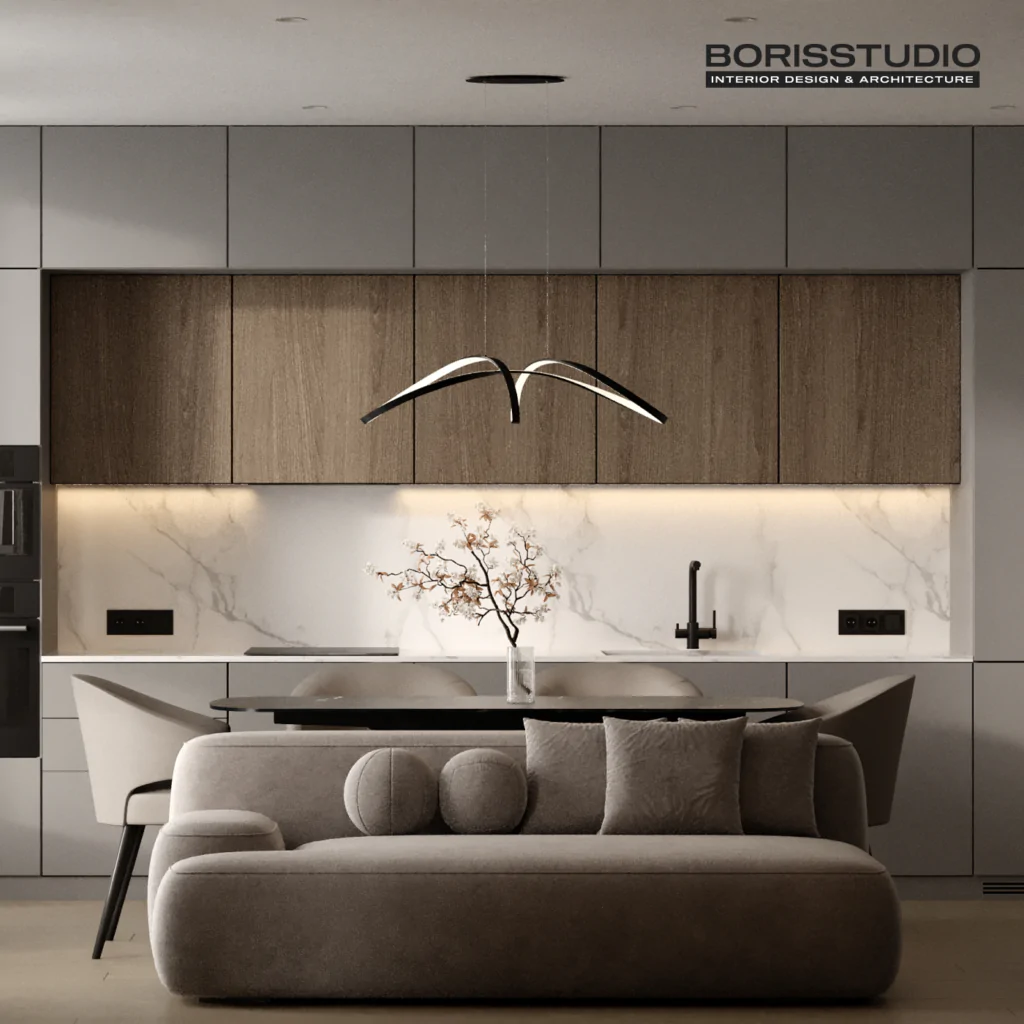 Дизайн-проект интерьера в стиле минимализм