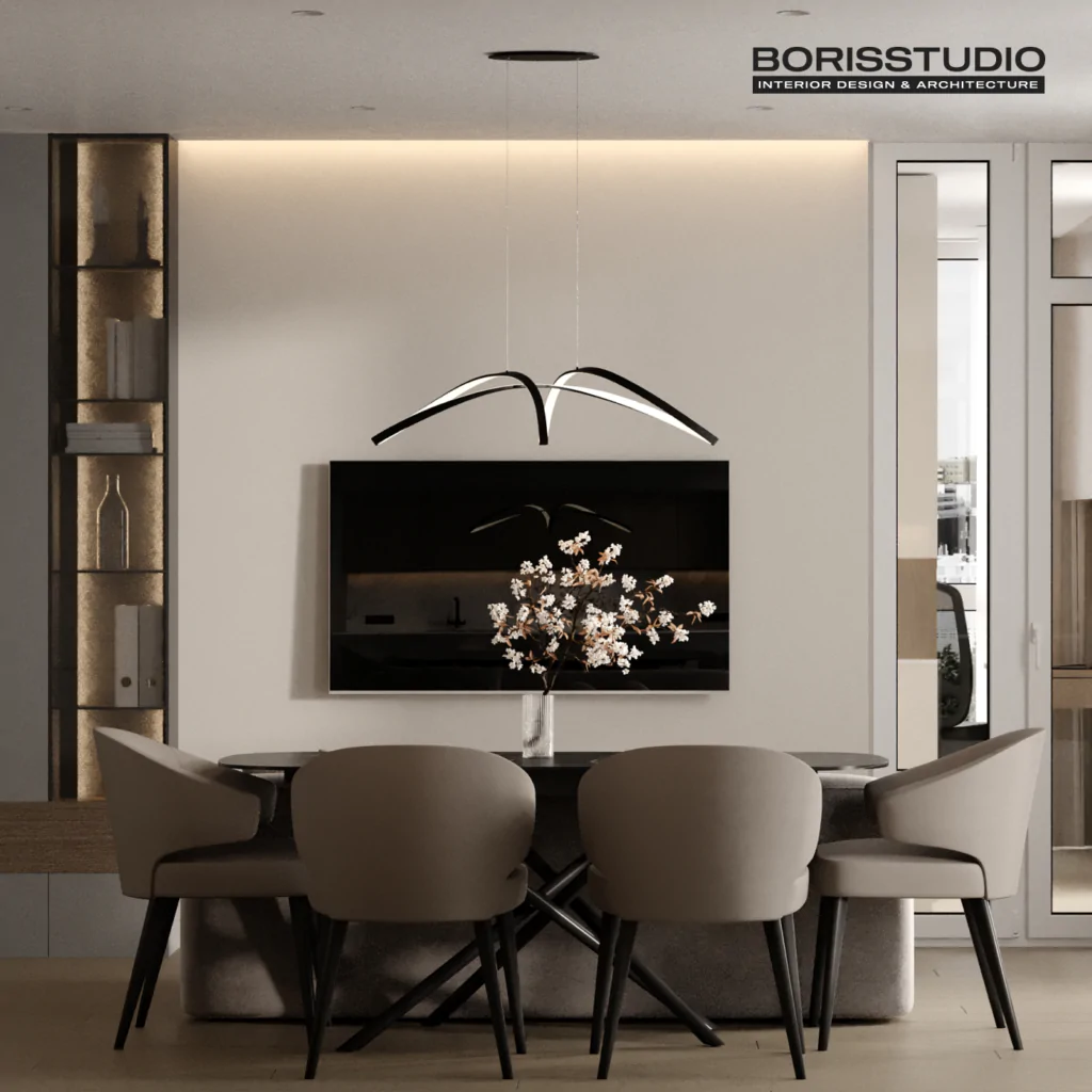 Дизайн-проект квартиры в стиле минимализм