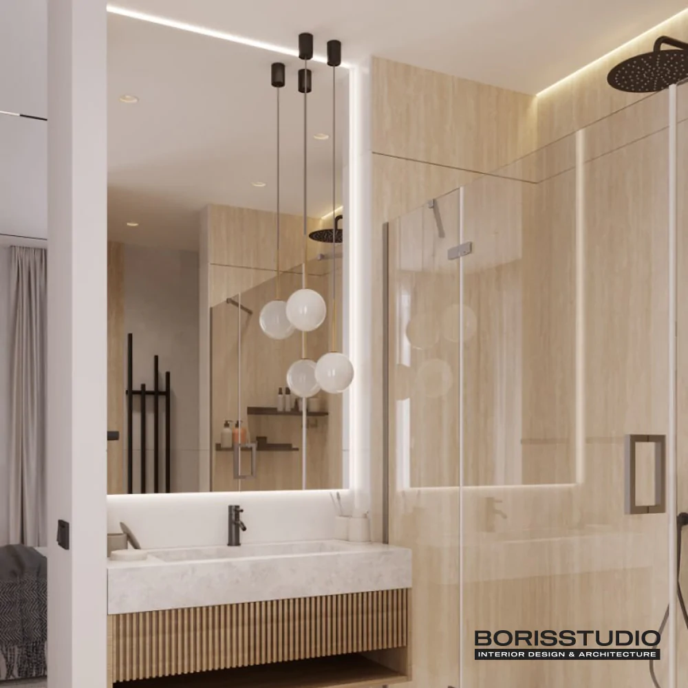 Дизайн ванной в стиле минимализм