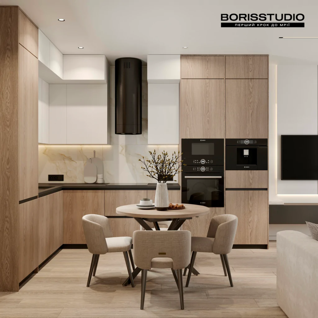 Кухня в стиле минимализм