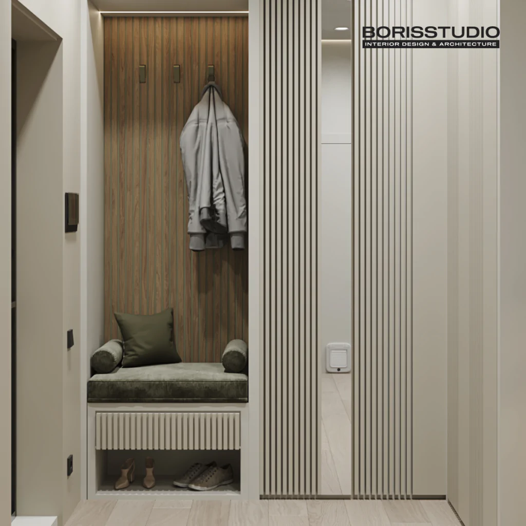Дизайн прихожей в стиле минимализм