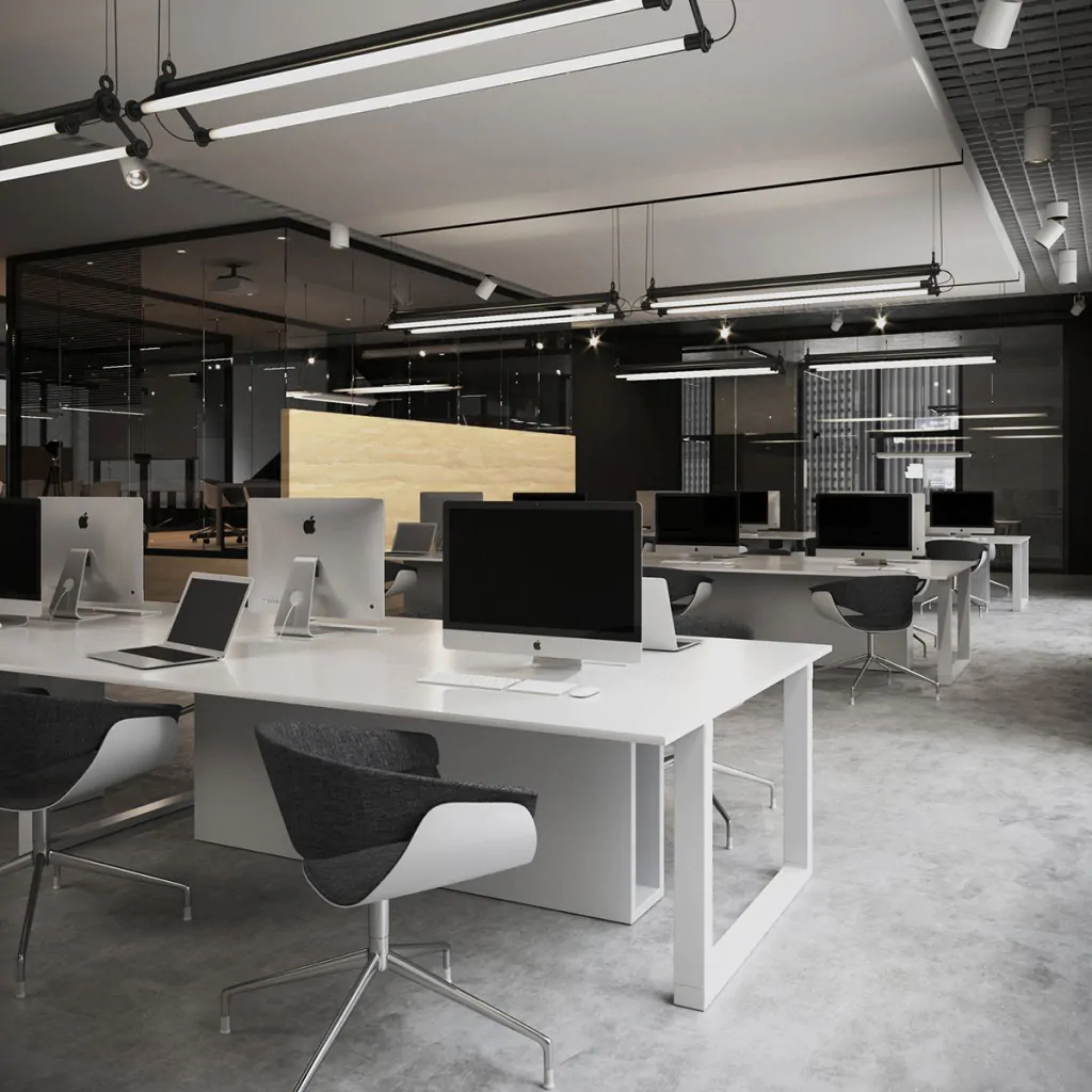 Дизайн интерьера офиса в стиле лофт