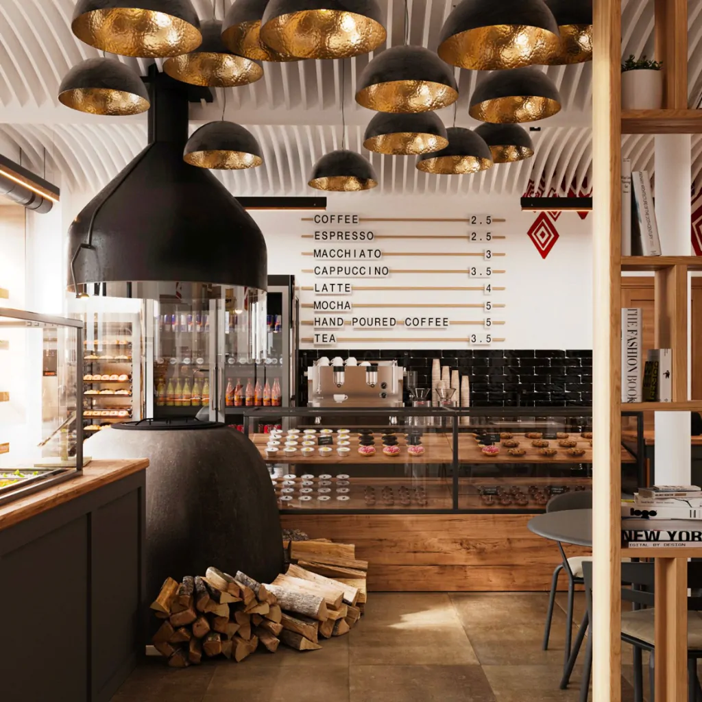 Дизайн інтер’єру кондитерської, Фото №4