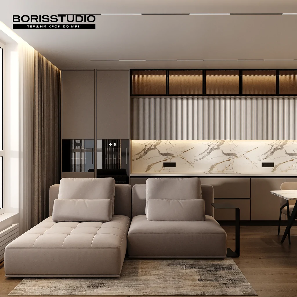 Дизайн-проєкт інтер'єру квартири