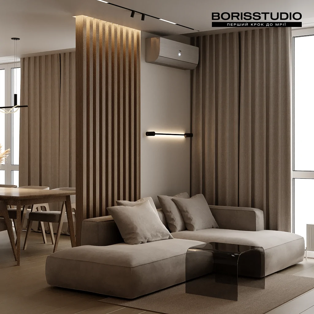 Дизайн-проект гостиной