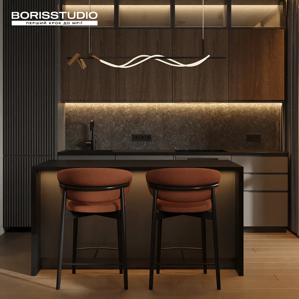 Дизайн-проект кухни для квартиры