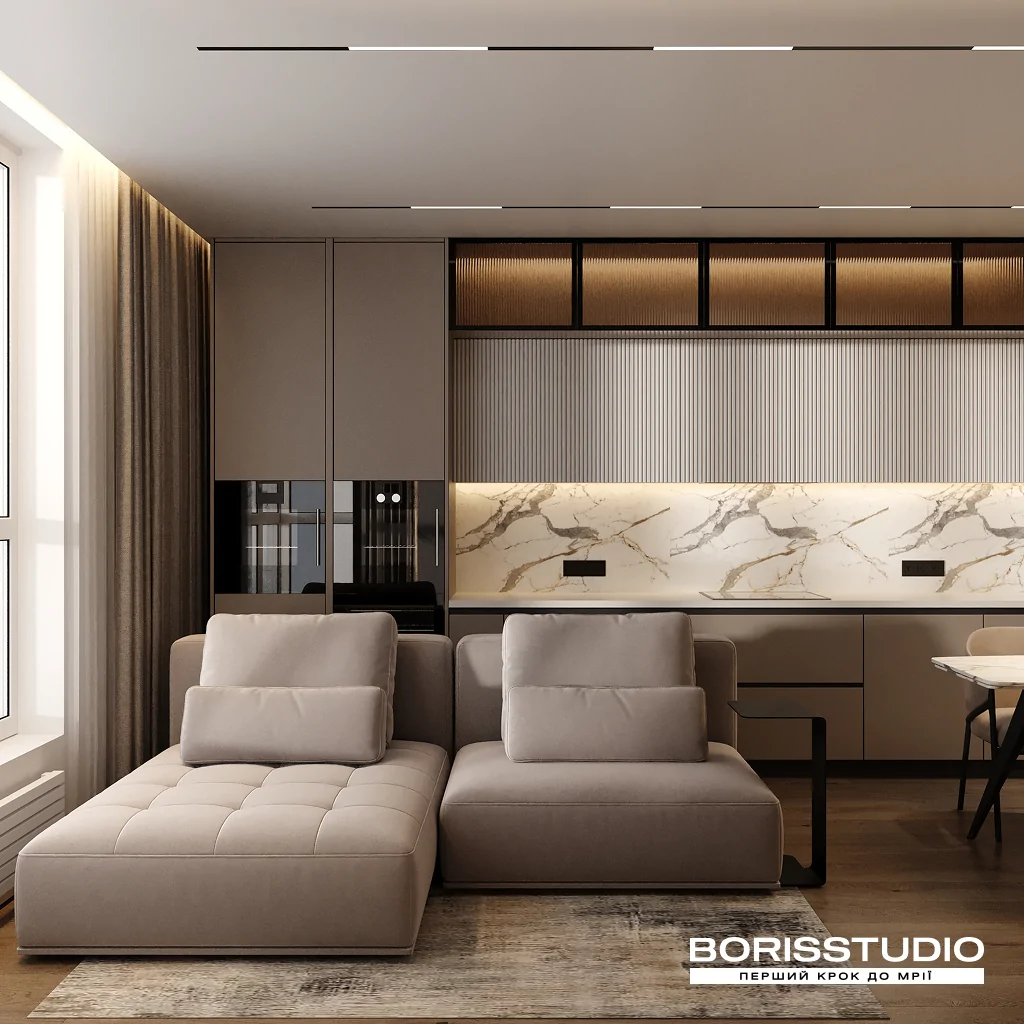 Дизайн интерьера гостиной