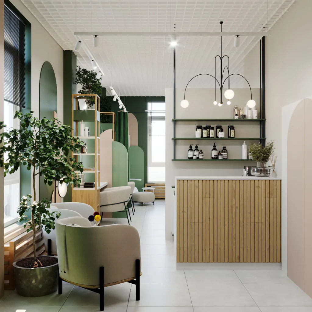 Інтер’єр салону краси