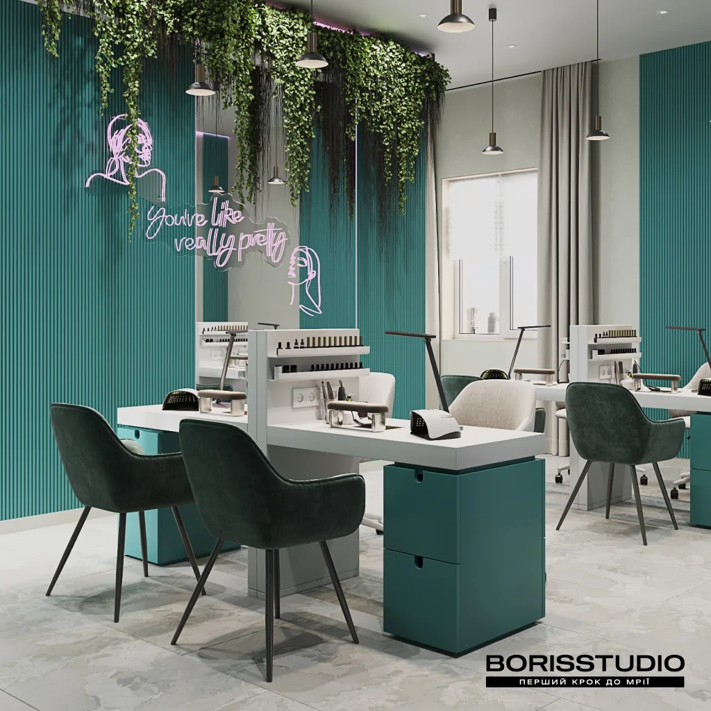 Дизайн салону краси в Іспанії