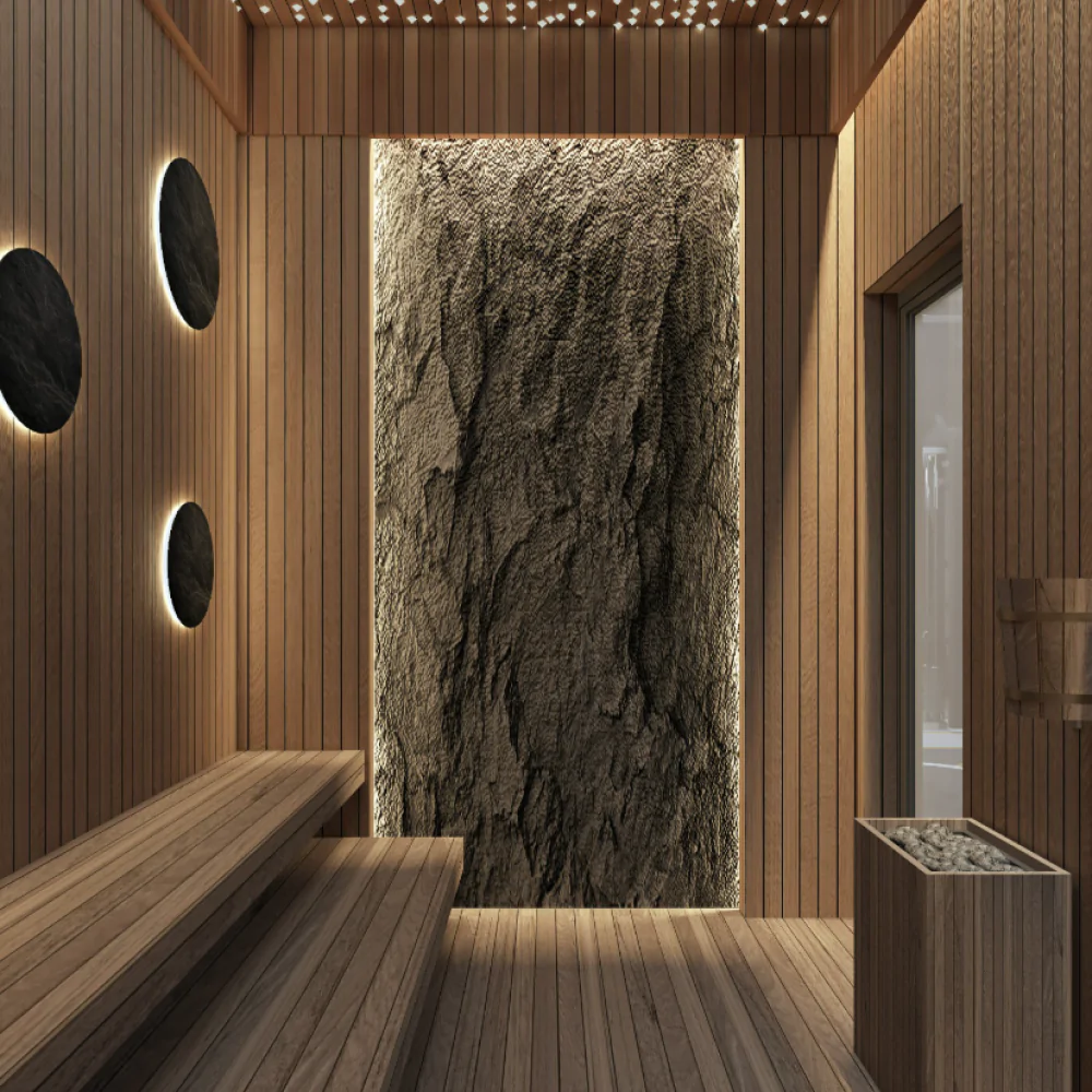 Дизайн парної для сауни