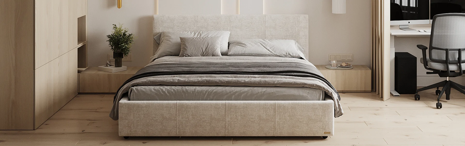 Дизайн інтер’єру спальні в сучасному стилі