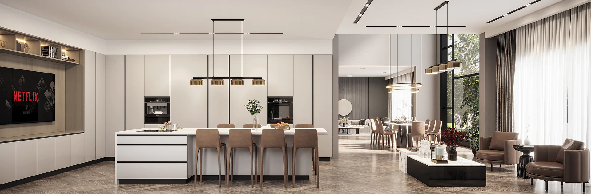 Дизайн виллы: особенности, этапы, стили интерьера