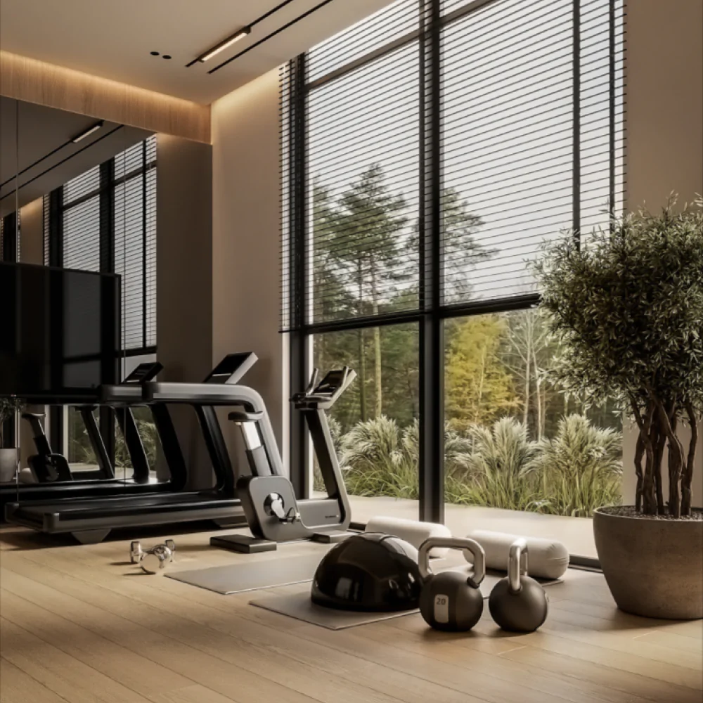 Дизайн домашнього спортзалу