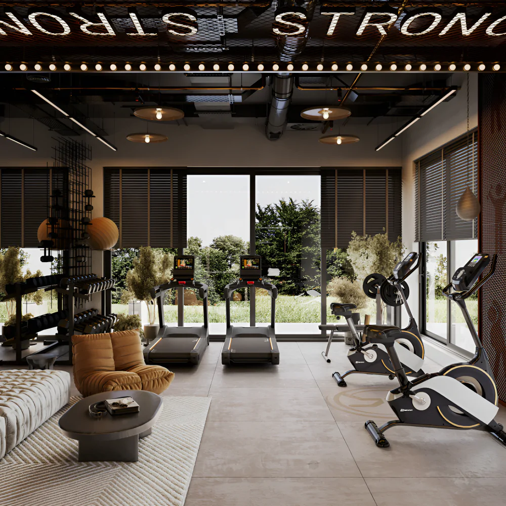 Дизайн домашнього тренажерного залу