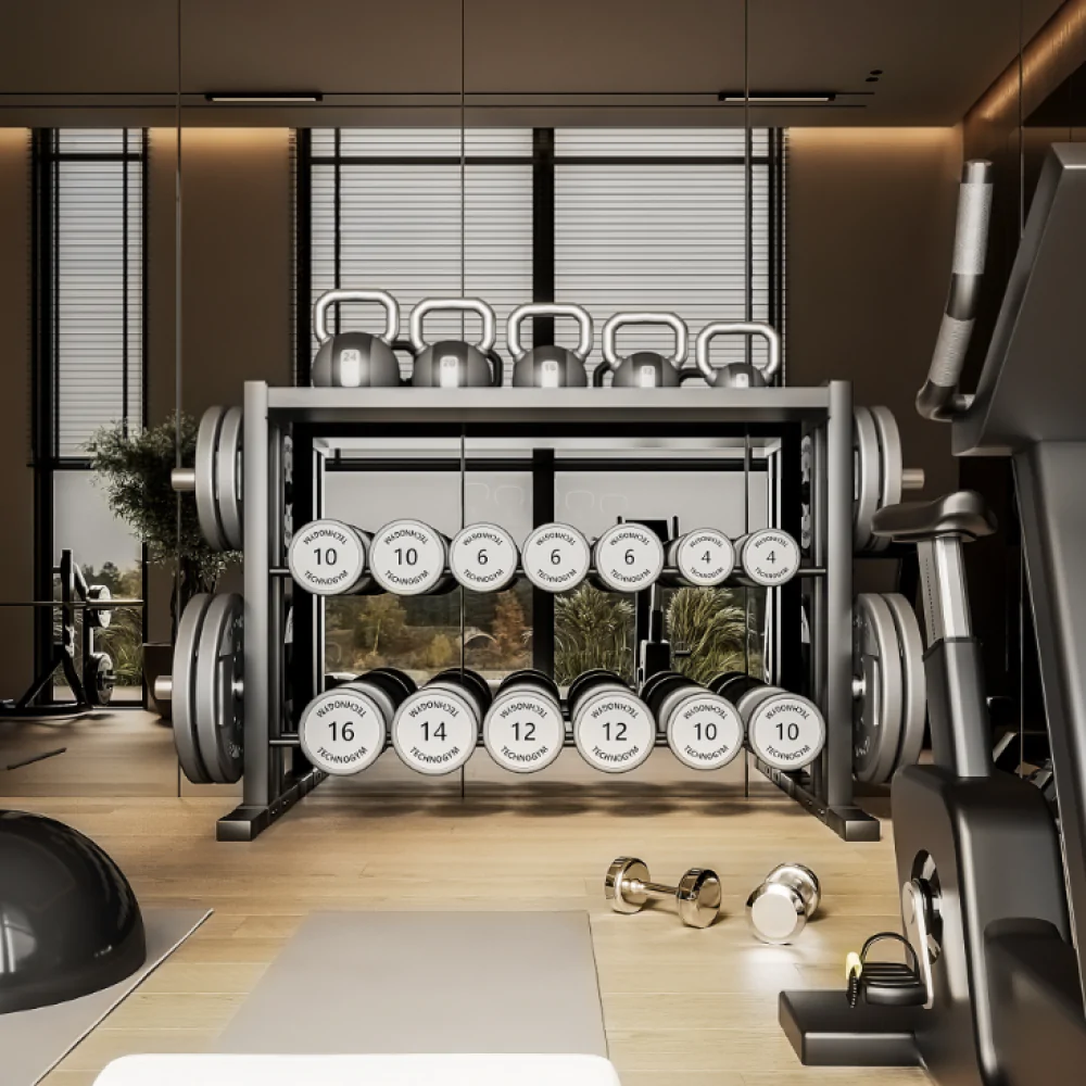 Дизайн-проєкт спортзалу у приватному будинку