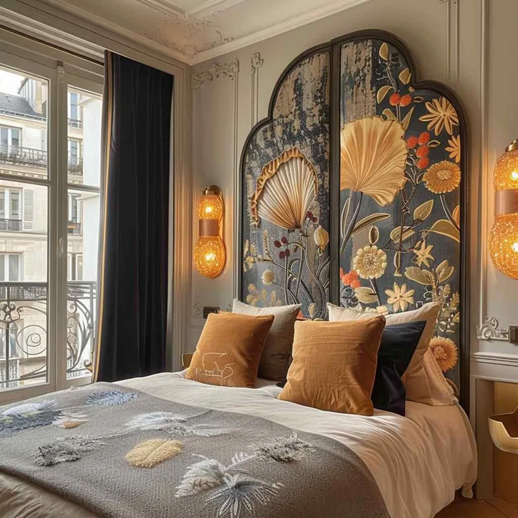 Дизайн спальні у стилі еклектика