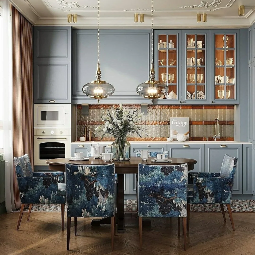 Стиль еклектика в інтер'єрі кухні