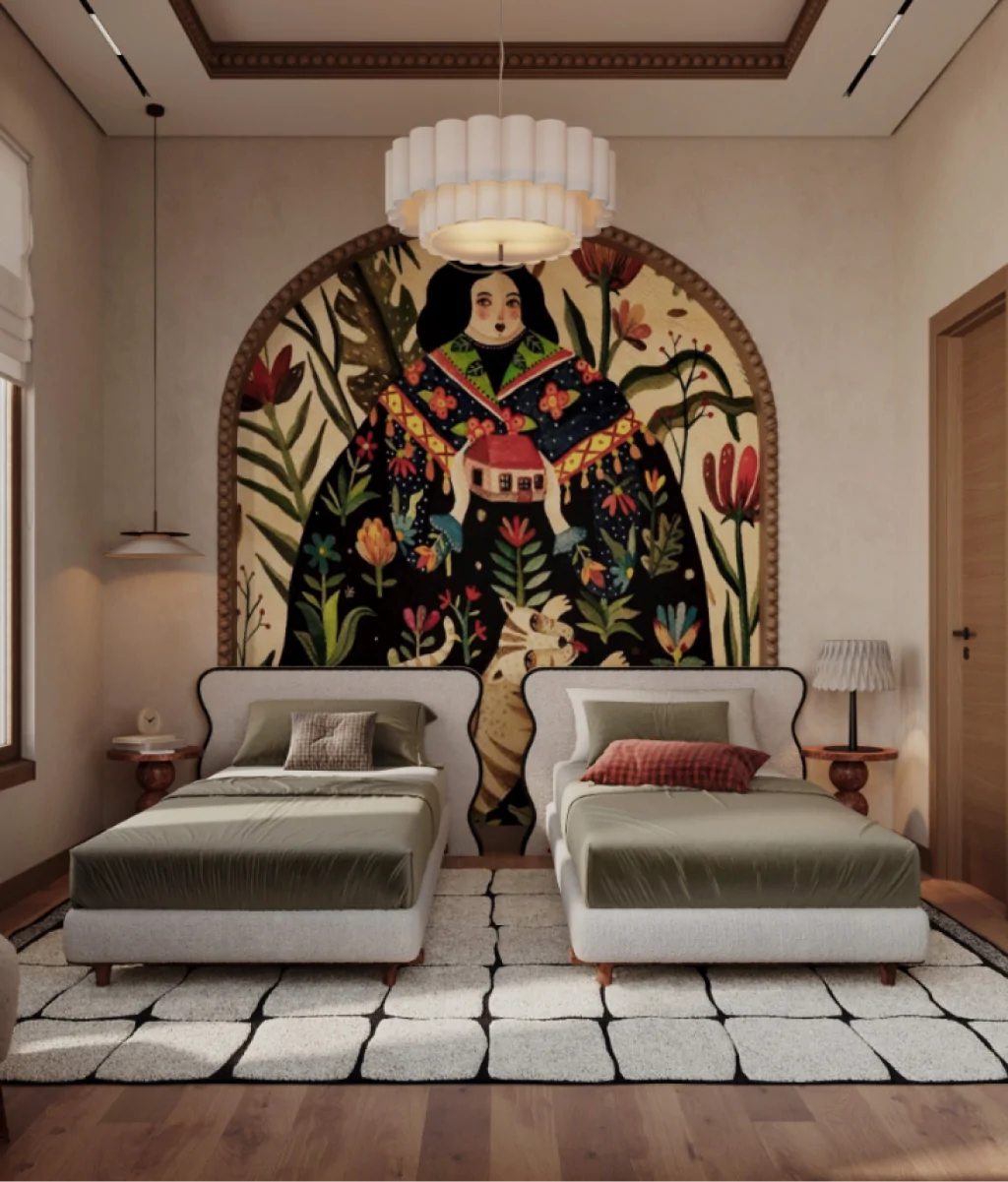 Дизайн-проєкт квартири у стилі еклектика №6