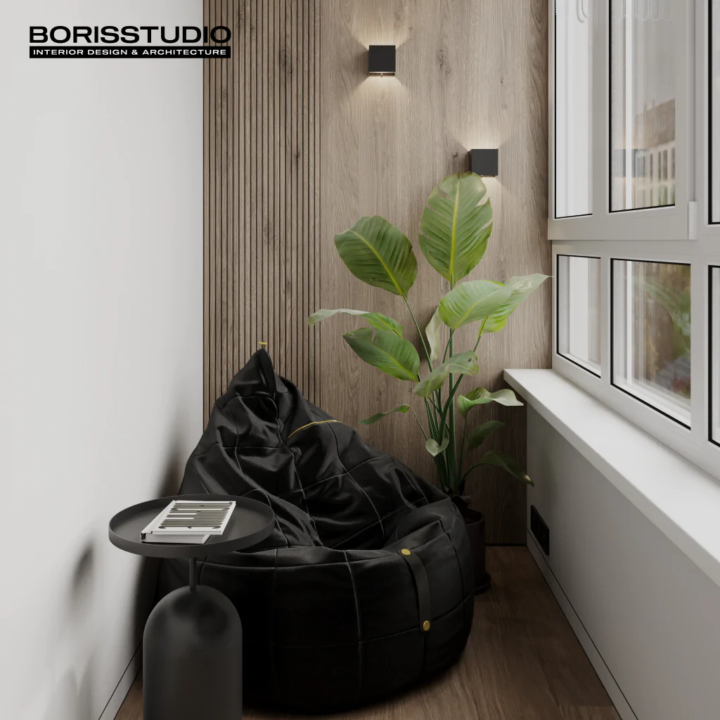 Дизайн інтер'єру двокімнатної квартири в ЖК "Файна Таун", фото №3