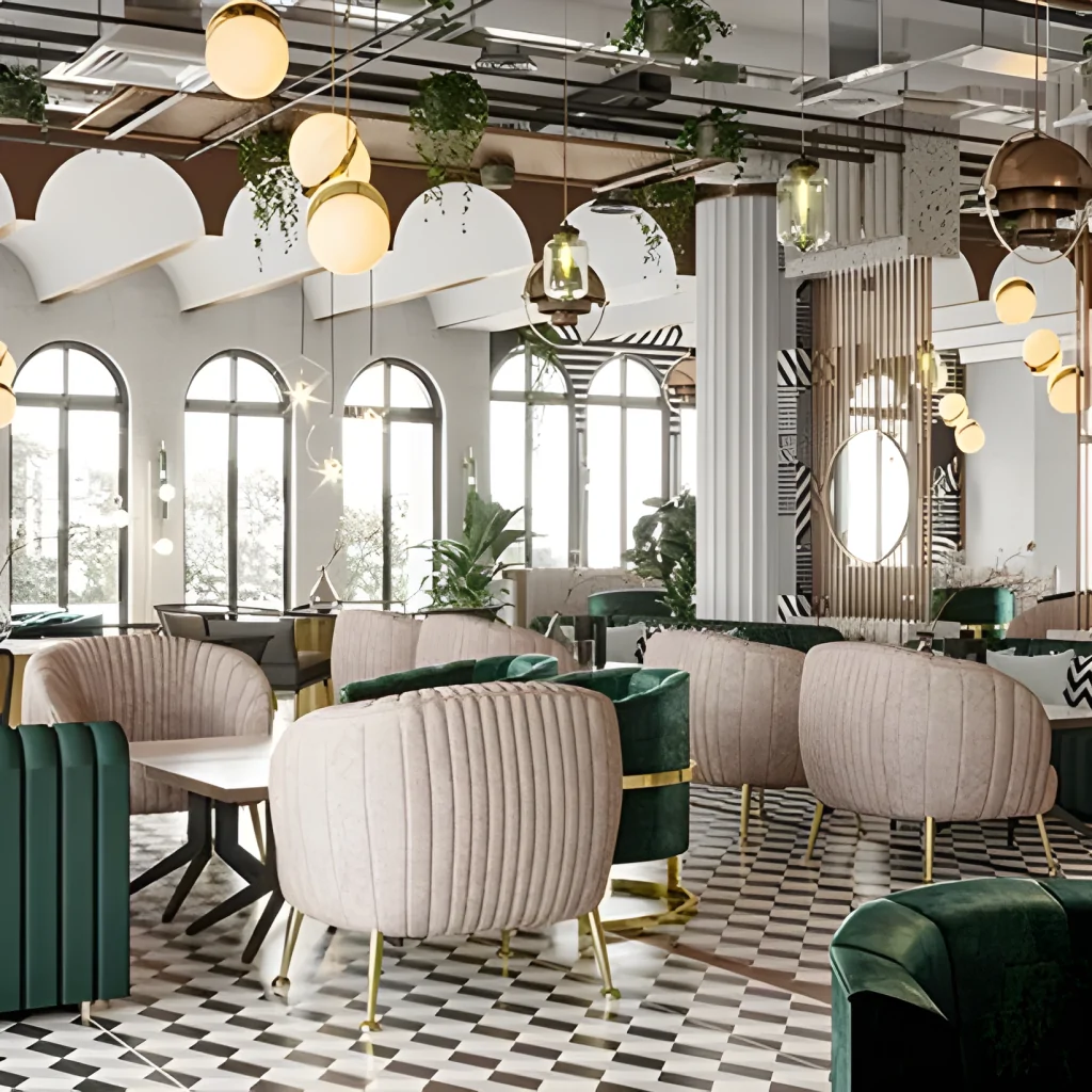 Дизайн-проект ресторану у французькому стилі