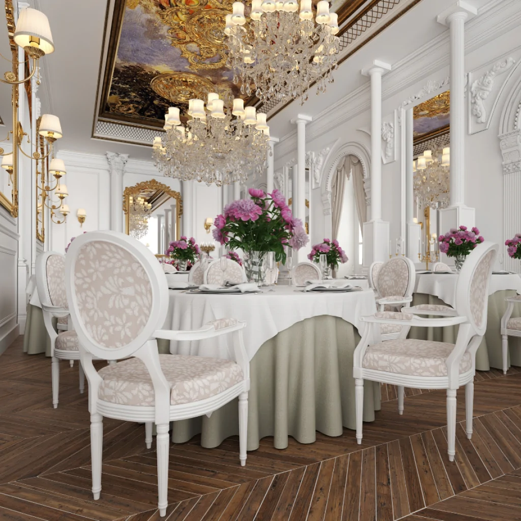Дизайн ресторану у французькому стилі