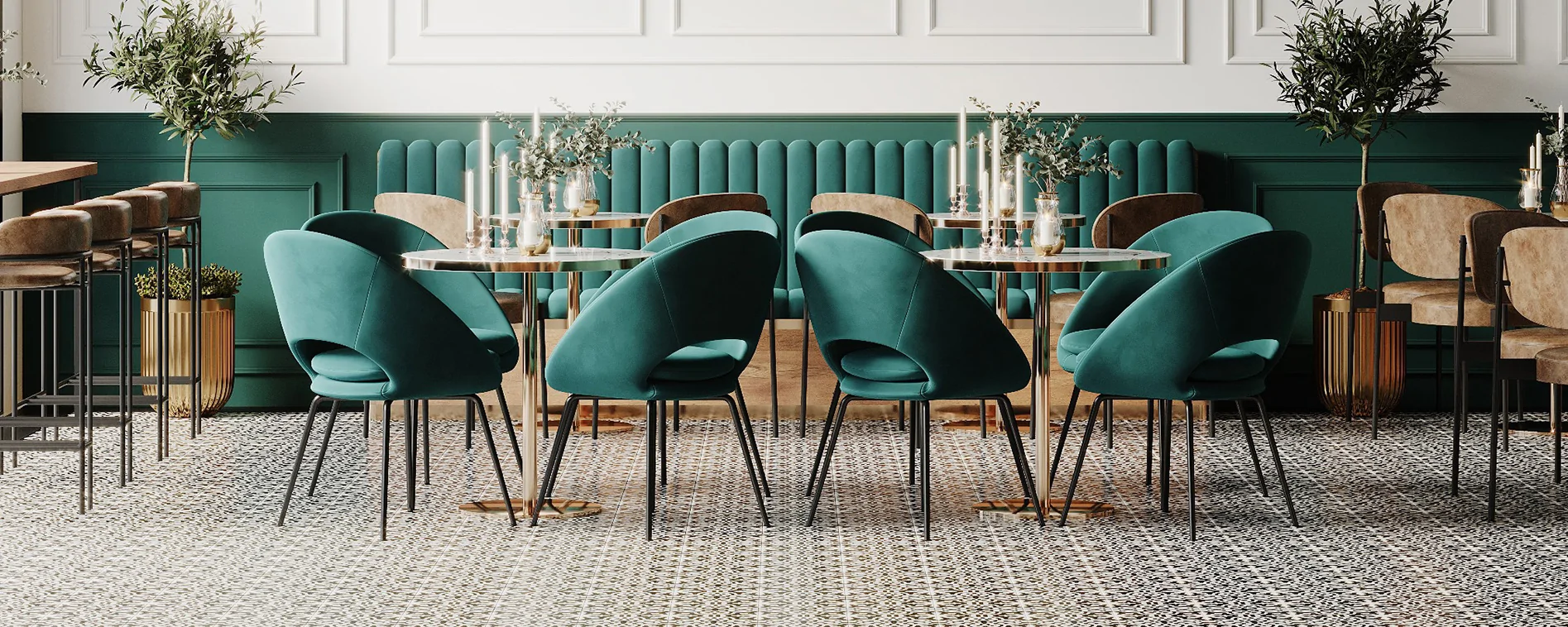 Особливості інтер’єру кафе та ресторанів у французькому стилі