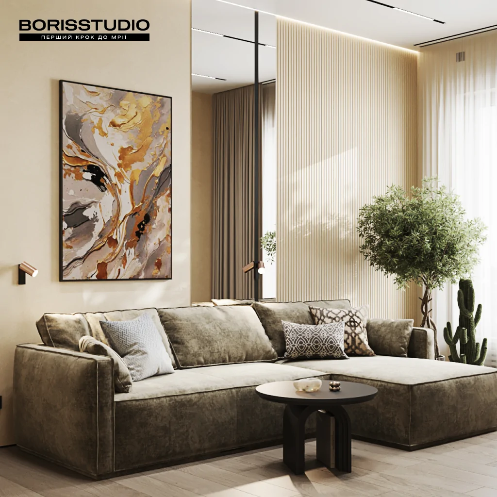 Освітлення у дизайні інтер'єру вітальні для будинку