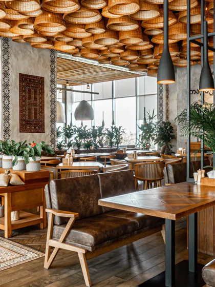 Оформлення дизайну кафе та ресторанів у грузинському стилі