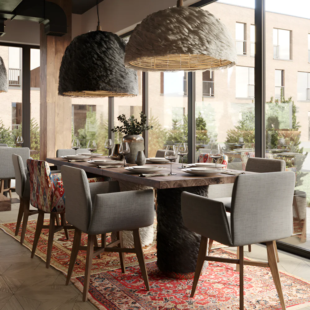 Дизайн інтер'єру грузинського ресторану