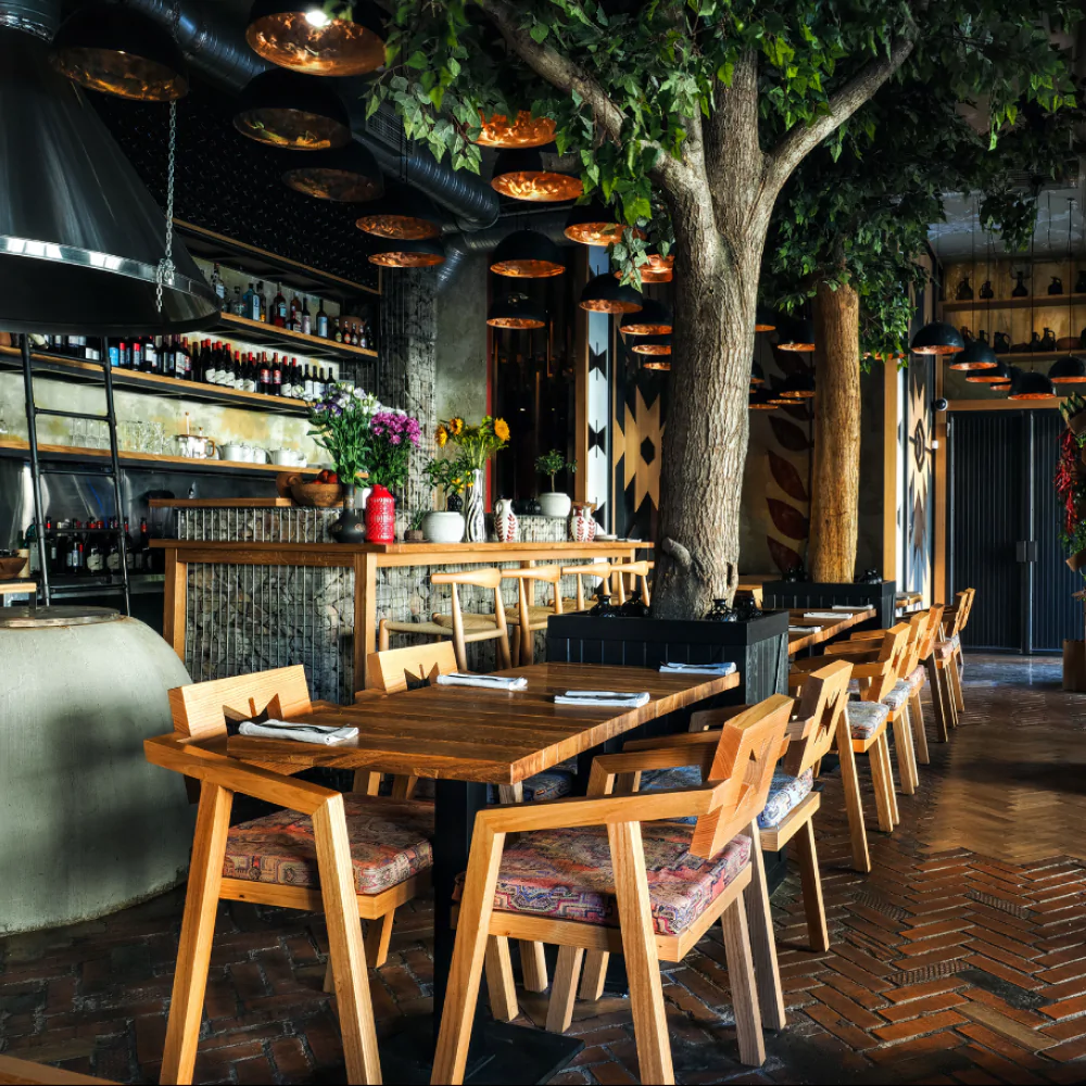 Інтер'єр грузинського ресторану