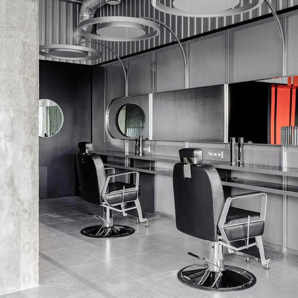 Дизайн-проєкт салону краси в стилі хай-тек