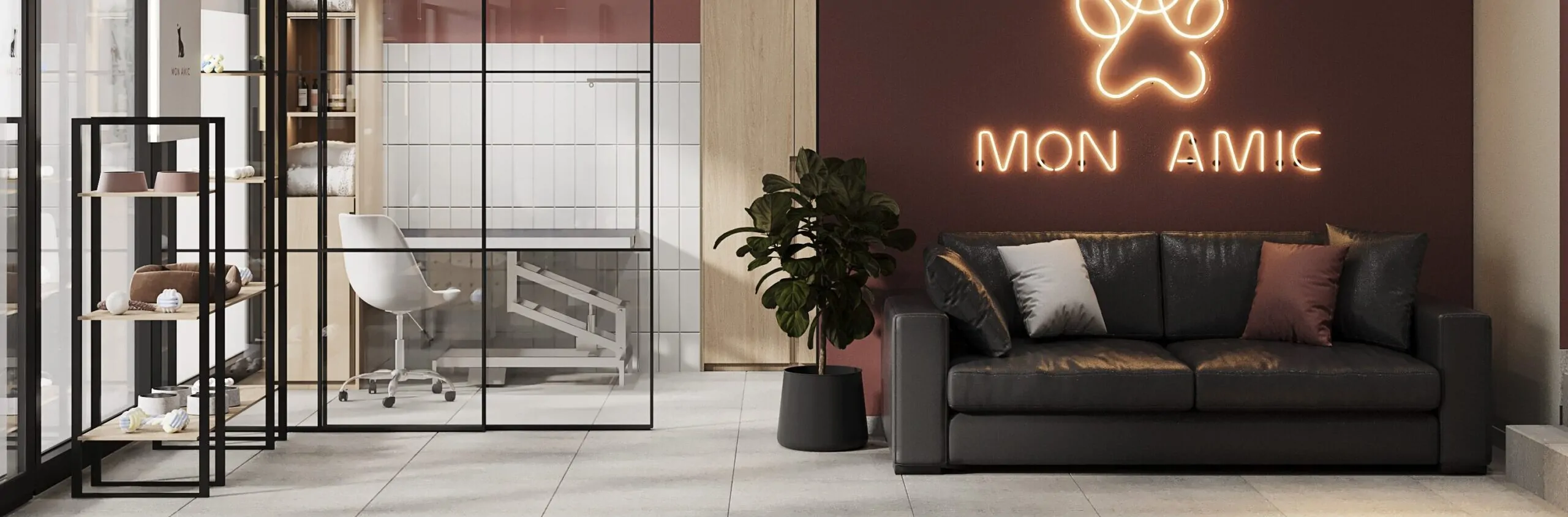 Ідеї ​​та особливості інтер’єру грумінг салону