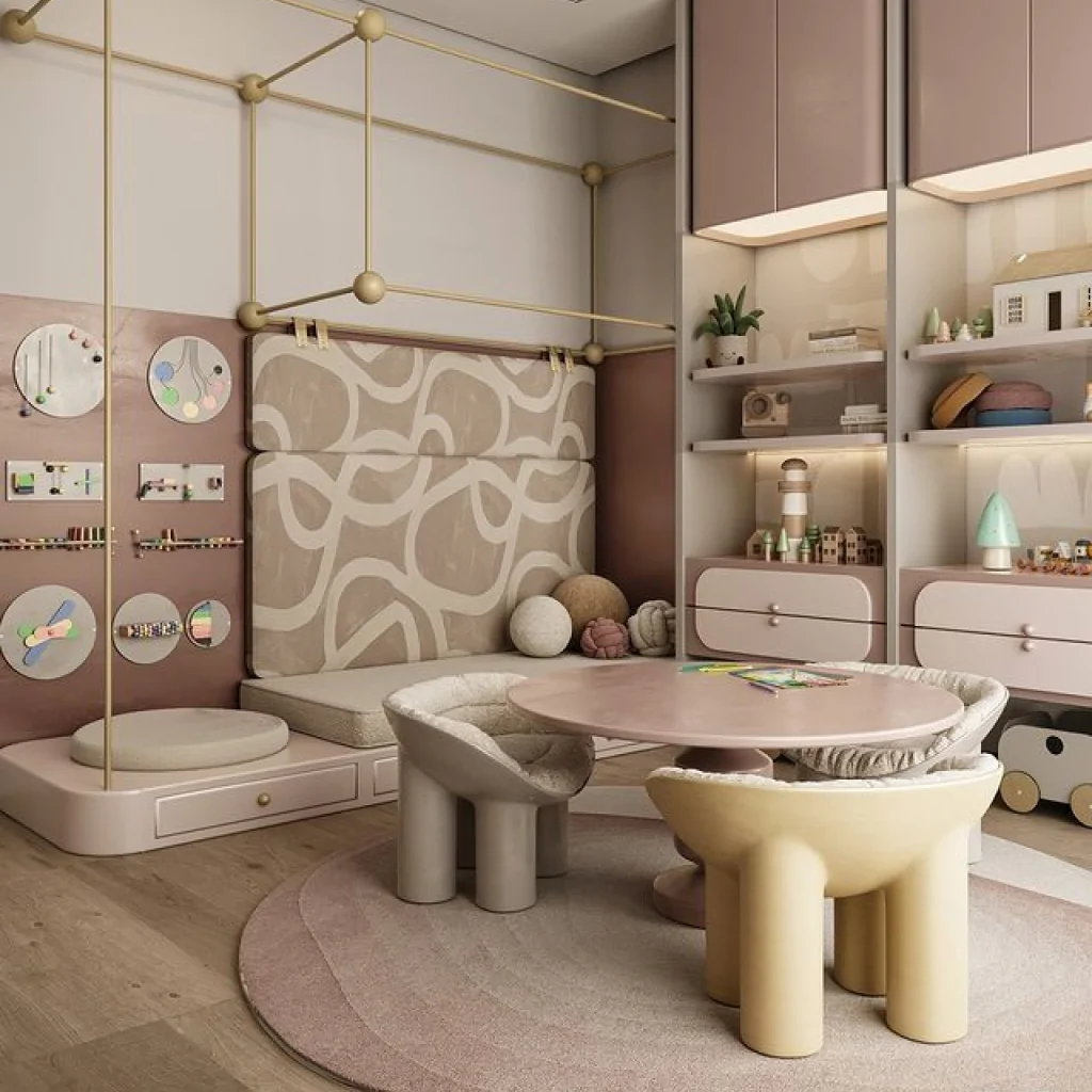 Декор в інтер'єрі дитячого кафе