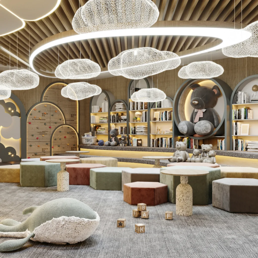 Дизайн-проект інтер'єру дитячого кафе